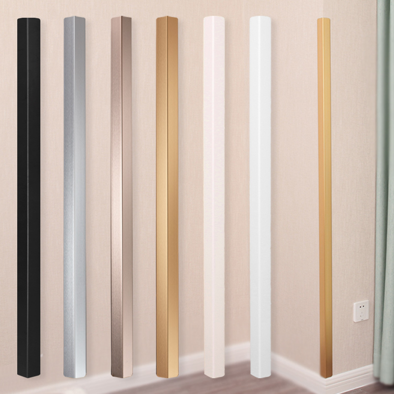 Titanium Aluminum Alloy Corner Protection Strip, Wall Corner Protection Strip, Tile Edge Wrapping, Anti-Collision, Anti-Bump, Corner Line Decoration for Living Room