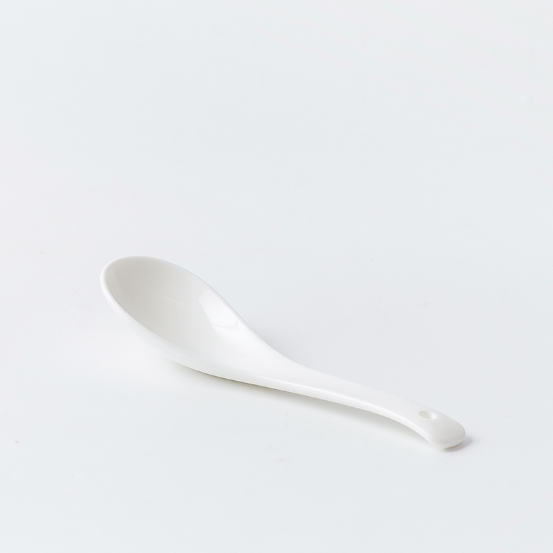 Only embellish ipads China porcelain tablespoons white small spoon, margot spoon, spoon, ladle long handle ceramic spoon