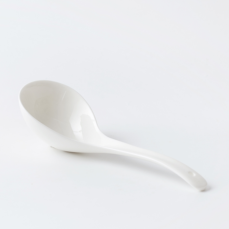 Only embellish ipads China porcelain tablespoons white small spoon, margot spoon, spoon, ladle long handle ceramic spoon