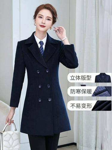 Ювелирное украшение для отеля, черная шерстяная куртка для работы