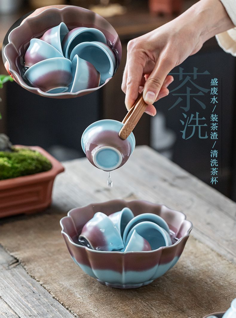 Jingdezhen your up ceramic kung fu tea set tea cup teapot office visitor domestic high - end gift boxes