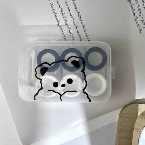 Невидимые портативные очки, коробка, милая брендовая система хранения, простой и элегантный дизайн