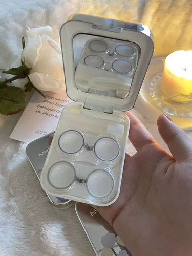 Невидимое зеркало, очки, коробка для хранения, брендовая банка для хранения