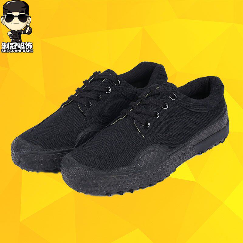 LauPo Canvas Security Shoes Low Bunch Sneakers Black Non-slip Genders 99 For Training Military Training Outdoor Light Breathable Shoes