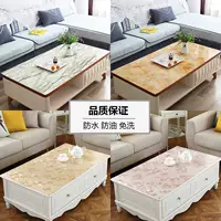 PVC mềm cà phê kính bàn khăn trải bàn bằng nhựa chống thấm thảm chống dầu chống nóng pad pad dùng một lần bàn cà phê phòng khách - Khăn trải bàn khăn trải bàn ăn đẹp