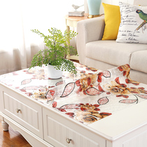 PVC soft glass waterproof tablecloth anti-hot plastic coffee table mat pastoral tablecloth table cloth simple tablecloth