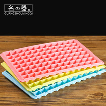 Famous 60 grid ice ice box 3 color ice grid mold silicone ice grid ice box Ice grid creative ice grid ice box