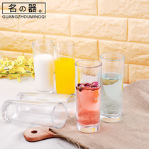 Restaurant Hotel Water Cup Glass Large Capacity Juice Cup Home Office Simple Transparent Water Cup Milk Cup