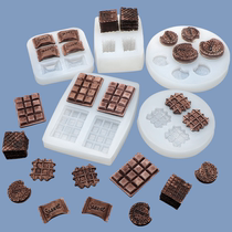 Cake Silicone Mold Sugar Waffle cookies Chocolate shape Turned Sugar Solid Sweet decoration DIY baking sharper