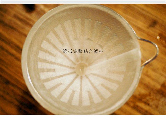 Mưa đá tay lọc bát nhỏ giọt lọc cà phê gia đình nồi cà phê đặt giấy lọc