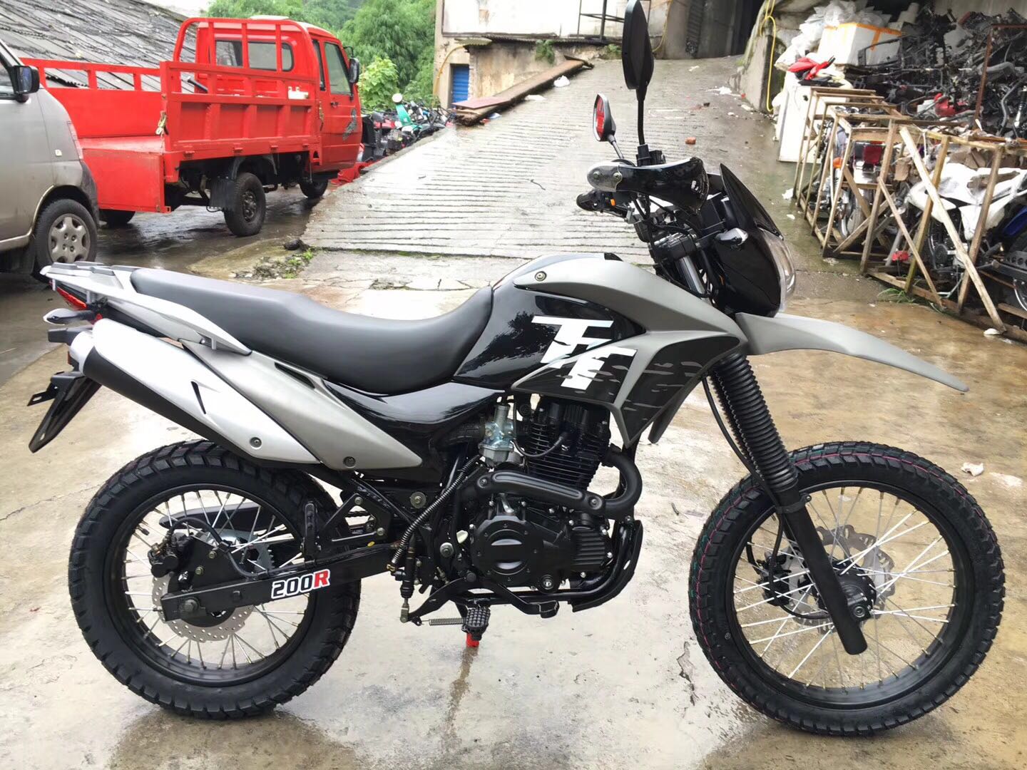 bán xe thăng bằng cruzee Phiên bản xuất khẩu ăn thịt gà CG200CC cân bằng trục Kama trước và sau phanh đĩa xe máy off-road - Smart Scooter mua xe thăng bằng cho bé ở hà nội