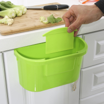 Kitchen wall-mounted classification trash can thickened plastic cabinet trash can household hanging storage bucket without lid