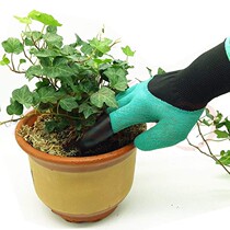 Foreign Trade Garden Gardening Gloves Digging Earth Gloves With Claws Garden Gloves Garden Planting Gloves