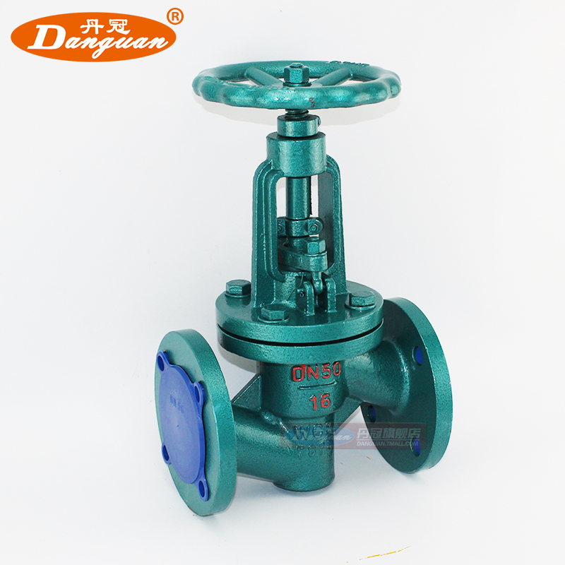 J41F46-16C lining fluorine stop valve resistant to acid and alkali flange lining with PTFE DN50 80100125300