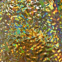 Красочная золотая рябь воды толщиной 0,3, ширина 1,25 метра, 5 метров.