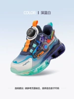 Темно -синий и белый A035N [кожаная поверхность, весна и осенний стиль]