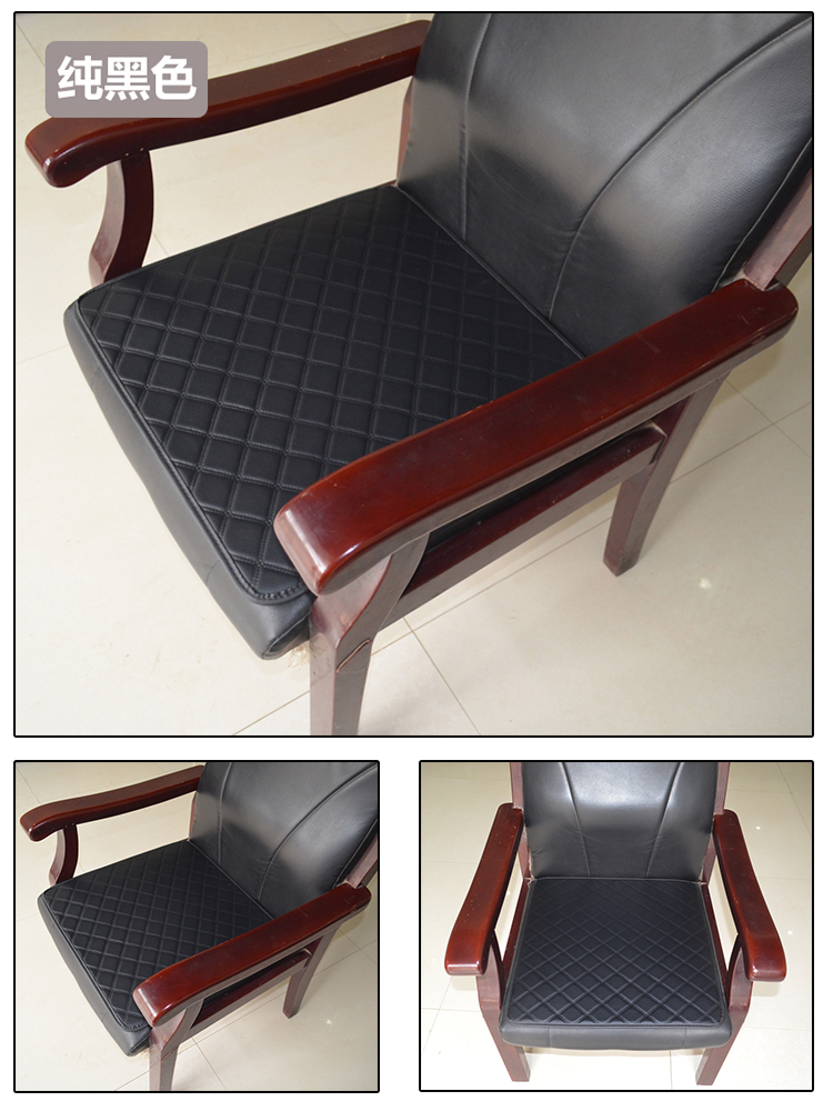 Văn phòng Barbershop Internet Cafe Máy tính Ghế đệm Sofa Mat Da Vải Ghế ăn Mat Không thấm nước Da chống trượt Mat dem ghe