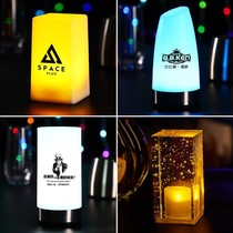 Bar table lamp Creative personality lamp Script kill atmosphere lamp led custom table lamp Rechargeable household night lamp Desktop