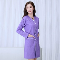 Элитный сиреневый лонгслив, V-образный вырез