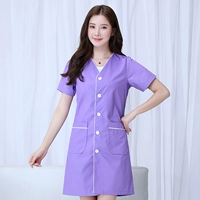 Элитный, сиреневый, V-образный вырез, короткий рукав