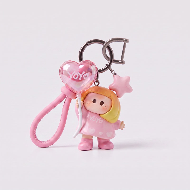 Authentic New Yoyo Cute Wish Iconbox Series DIY Bag Keychain Phone Pendant