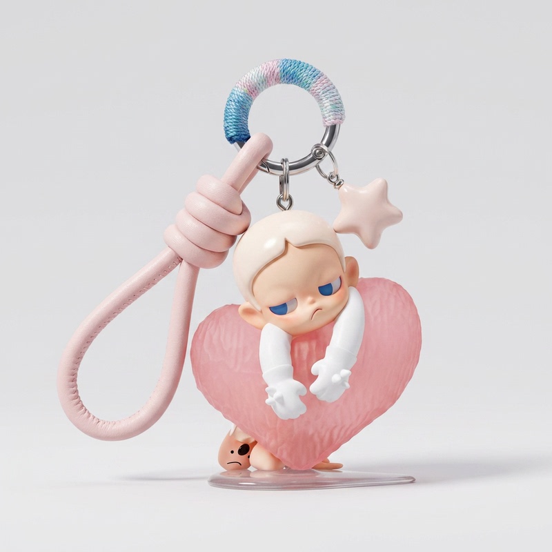 Authentic Zsiga Gazi Sister Bag Keychain Pendant Handmade DIY Trendy Toy Peripheral Gift for Best Friend
