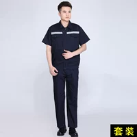 Половина нефтеперерабатывающего завода скрытый синий костюм