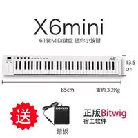 X6mini (отправка педали+подлинное программное обеспечение Bitwig)