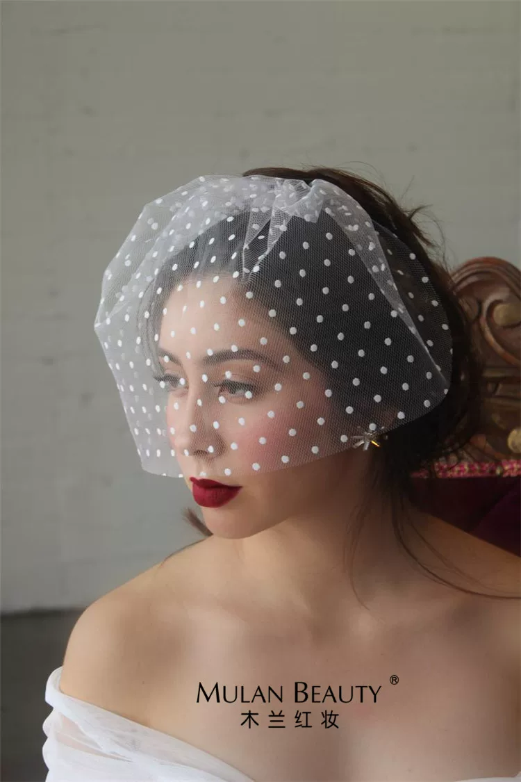 Korean veil for bride, accessory, camera, simple and elegant design, wedding accessories