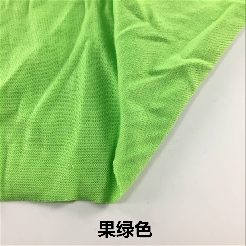 Tinh khiết bông t-shirt đơn jersey vải dệt kim mùa xuân gần gũi và phần mỏng vải đồng bằng áo thun Qiuyiqiuku - Vải vải tự làm cotton lạnh