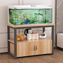 Fish tank cabinet bottom cabinet Cabinet simple stainless steel aluminum alloy load-bearing base iron fish tank frame multi-layer simple