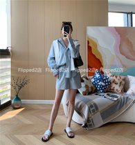 Flipped chic ~ thefr*nkieshop organic cotton shirt suit (5 color incharge) 210831