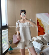 Flipped blogger must be chased out of casual advanced senses Australian niche DIS* H linen suit 210712