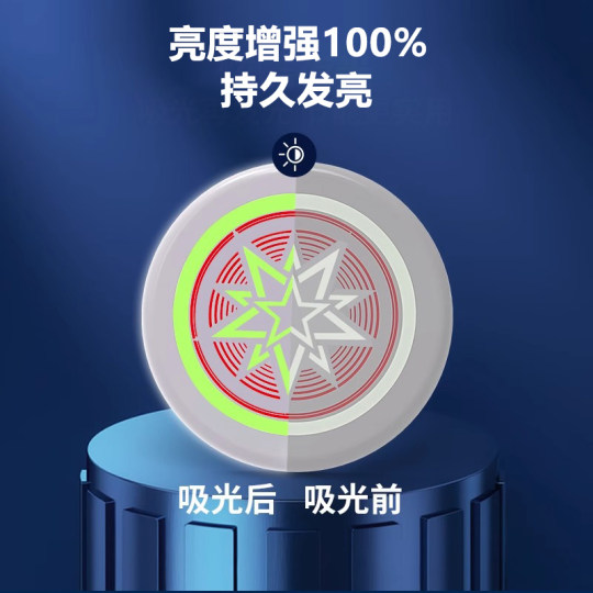 飞盘儿童软可回旋镖夜光男女孩飞天发光飞碟幼儿园户外运动小玩具