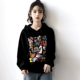 Tide, весенняя черная осенняя толстовка с капюшоном для школьников, в корейском стиле