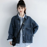 Tide, весенняя джинсовая осенняя куртка для школьников, тренд сезона, в корейском стиле, свободный крой