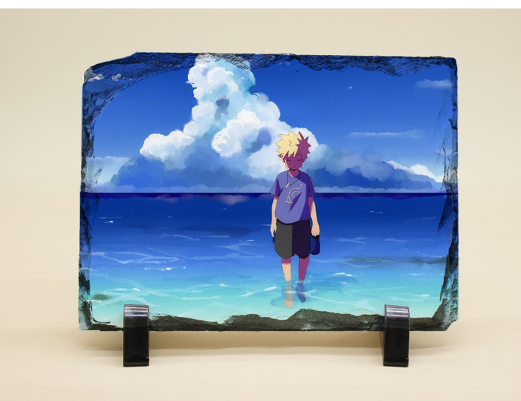 Naruto đá phiến Naruto Sasuke yếu tố phụ anime sinh nhật món quà quà tặng thạch bản tùy chỉnh - Carton / Hoạt hình liên quan hoạt hình dán