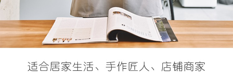 Ins apron cotton waterproof milk tea cafe restaurant kitchen nail han edition, men and women fashion thanks