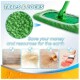 2024 New Model Household Flat Mop Cloth, Thickened Elastic Band Replacement Cloth Cover, Household Dry and Wet Dual-Use Cleaning Mop
