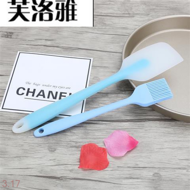 Special small number Silicone Pan Shovel Dorm Room Without Dip Pan Special Shovel Mini Soup Spoon Children Deputy Food Pan High Temperature Resistant