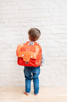 88 spot Belgium Trixie Children super cute cartoon animal school bag Backpack backpack Canvas bag Crab