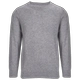 VITTORIO DI GIACOMO / Digamer áo len cashmere màu xám nhạt cổ tròn Áo len mỏng nam chạm đáy - Áo len Cashmere