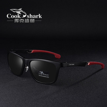 cookshark Cook shark polarized sunglasses male driver mirror new sunglasses male hipster driving glasses