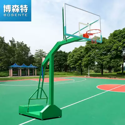 Bosente outdoor standard basketball rack adult home school training wall-mounted large box small box