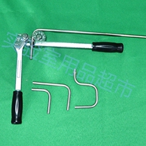 Stainless steel gas pipe installation Laboratory gas pipe tools Stainless steel trachea elbow Gas pipe elbow