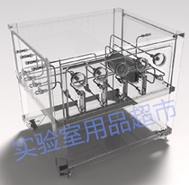 Mobile cvd economical type gas supply system stainless steel pipe gas road connection desktop gas proporter