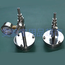 Quartz tube furnace vacuum flange diameter 50 60 80 Complete specifications Vacuum furnace tube seal 304 flange