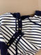 Super Stylish, Gentle and Lazy Style, Color-Blocked Striped Hooded Knit Cardigan for Women, New Autumn Korean Style Sweater Jacket, Trendy