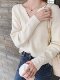 2026 Early Autumn New Pullover Loose Versatile Slimming V-Neck Sweater Long-Sleeve Knitted Base Shirt Women's Top
