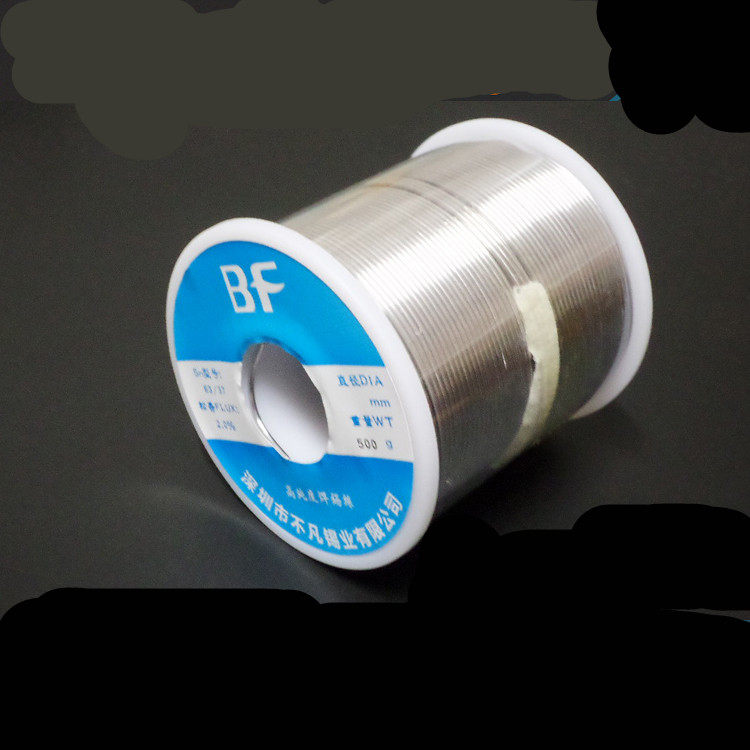  Rosin core welding tin wire brightly free of washing solder wire 63 37 with lead 1 0mm 0 8mm500